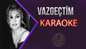 Sezen Aksu Vazgeçtim Karaoke Albüm Kapağı