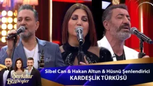 Sibel Can & Hakan Altun & Hüsnü Şenlendirici Kardeşlik Türküsü Albüm Kapağı