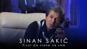 Sinan Sakić Život Da Stane Ne Sme Albüm Kapağı