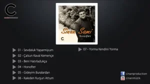 Sinan Sami Gideyim Buralardan Albüm Kapağı