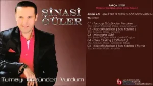Şinasi Güler Kabaklı Bostan Sarı Yazma Remix Albüm Kapağı