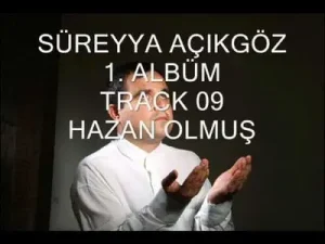 Süreyya Açıkgöz Hazan Olmuş Albüm Kapağı