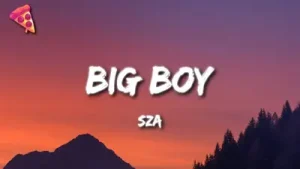 SZA Big Boy Albüm Kapağı