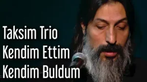 Taksim Trio Kendim Ettim Kendim Buldum Albüm Kapağı