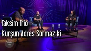 Taksim Trio Kurşun Adres Sormaz Ki Albüm Kapağı