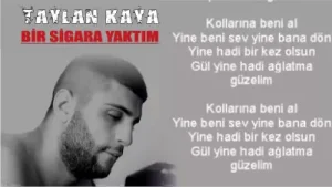 Taylan Kaya Bir Sigara Yaktım Albüm Kapağı