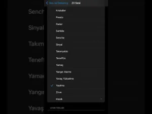 İPhone Orijinal Zil Sesleri Ve Uyarı Sesleri