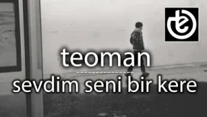 Teoman Sevdim Seni Bir Kere Albüm Kapağı