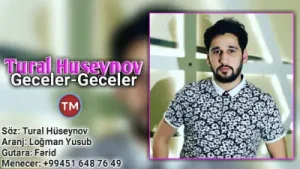 Tural Hüseynov Geceler Geceler Albüm Kapağı