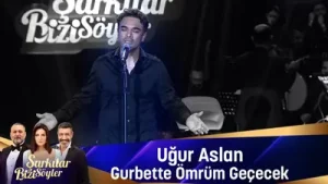 Uğur Aslan Gurbette Ömrüm Geçecek Albüm Kapağı