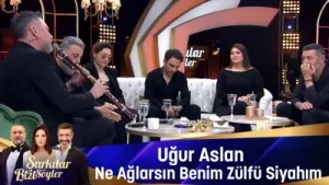 Uğur Aslan Ne Ağlarsın Benim Zülüf Siyahım Albüm Kapağı