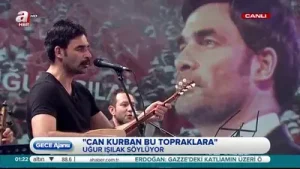 Uğur Işılak Can Kurban Bu Topraklara Albüm Kapağı