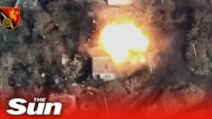 Ukrainian Artillery Brigade Destroys Russian Warehouse House Near Bakhmut Albüm Kapağı