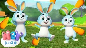 Uyuyan Küçük Tavşanlar Çocuk Şarkıları Dinle HeyKids Albüm Kapağı