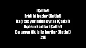 Velet Çatla Lyrics