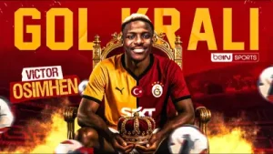 Victor Osimhen Yarım Yarım All Goals And Assists 2024 2025 Season Albüm Kapağı
