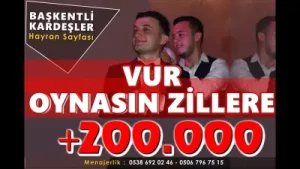 Vur Oynasın Zillere Başkentli Kardeşler Albüm Kapağı