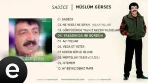 Yaşadın da Ne Gördün Müslüm Gürses Official Audio Yasadindanegordun Muslumgurses Esen Müzik Albüm Kapağı