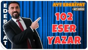 Yazar Eser Edebiyat Aytfulltekrar Ayt Yks 2025 Edebiyat Albüm Kapağı