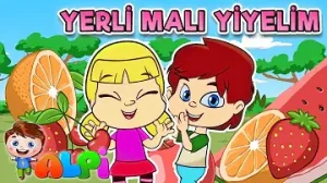 Yerli Malı Yiyelim Çocuk Şarkısı Albüm Kapağı