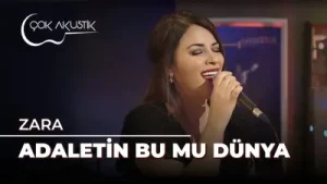 Zara Adaletin Bu Mu Dünya Albüm Kapağı