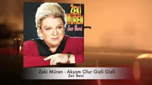 Zeki Müren Akşam Olur Gizli Gizli Albüm Kapağı