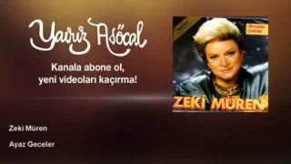 Zeki Müren Ayaz Geceler