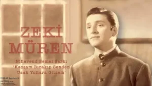 Zeki Müren Kaçsam Bırakıp Senden Uzak Yollara Gitsem Albüm Kapağı