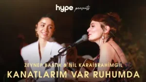 Zeynep Bastık & Nil Karaibrahimgil Kanatlarım Var Ruhumda Albüm Kapağı