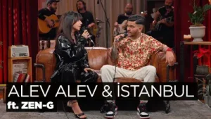 Zeynep Bastık & Zen-G Alev Alev İstanbul Akustik Albüm Kapağı
